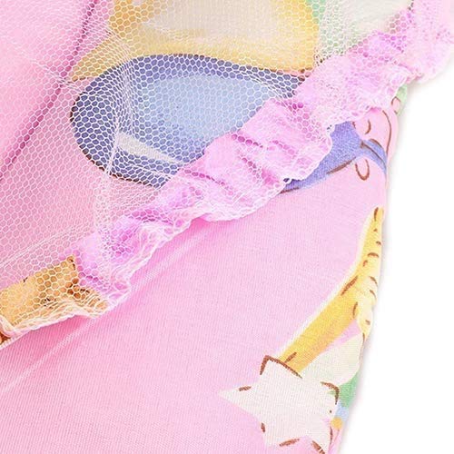 Килимок для немовляти з москітною сіткою, подушкою, у сумці 55*5,5*43см