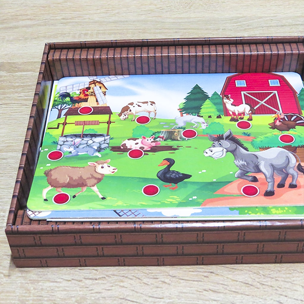 Гра настільна розвиваюча пізнавальна "Фермер", в гофр. кор. 33*30*6см, ARTOS Games, Україна (8шт)