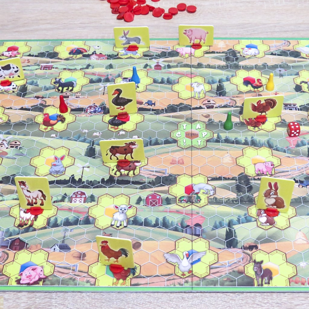 Гра настільна розвиваюча пізнавальна "Фермер", в гофр. кор. 33*30*6см, ARTOS Games, Україна (8шт)