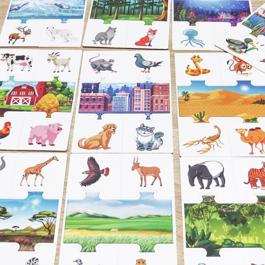 Игра развивающая "Хто де живе", в кор. 22*17*8см, ARTOS Games, Украина (10шт)