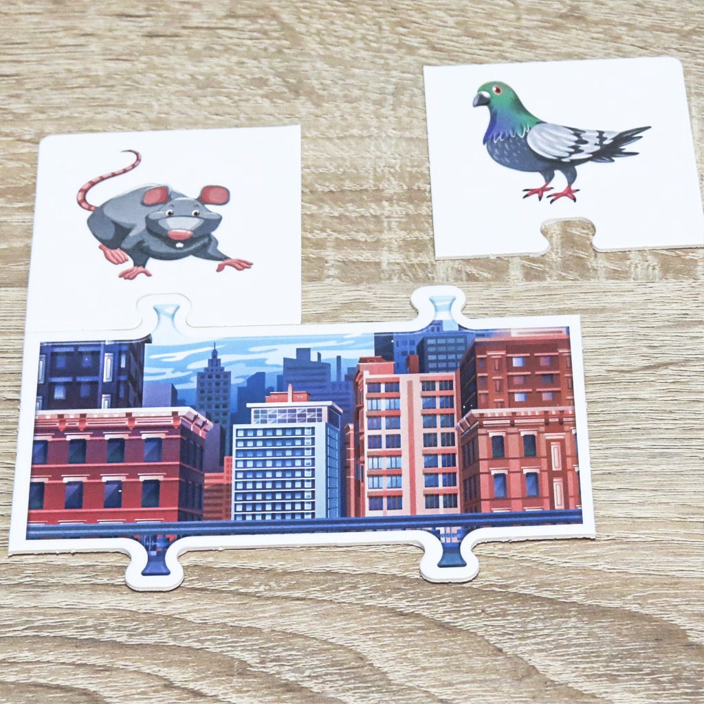 Игра развивающая "Хто де живе", в кор. 22*17*8см, ARTOS Games, Украина (10шт)