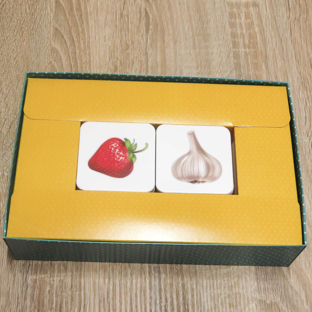 Игра развивающая "Овочі та фрукти" (Мемо), в кор. 24*16*6см, ARTOS Games, Украина (10шт)