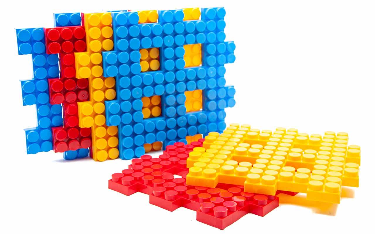 Конструктор "Мега Бокс 1" 6 элементов, мега-большой 33*33см, ТМ MAXIMUS, Украина