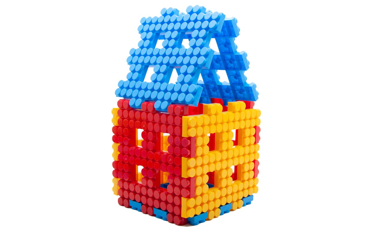 Конструктор "Мега Бокс 1" 6 элементов, мега-большой 33*33см, ТМ MAXIMUS, Украина