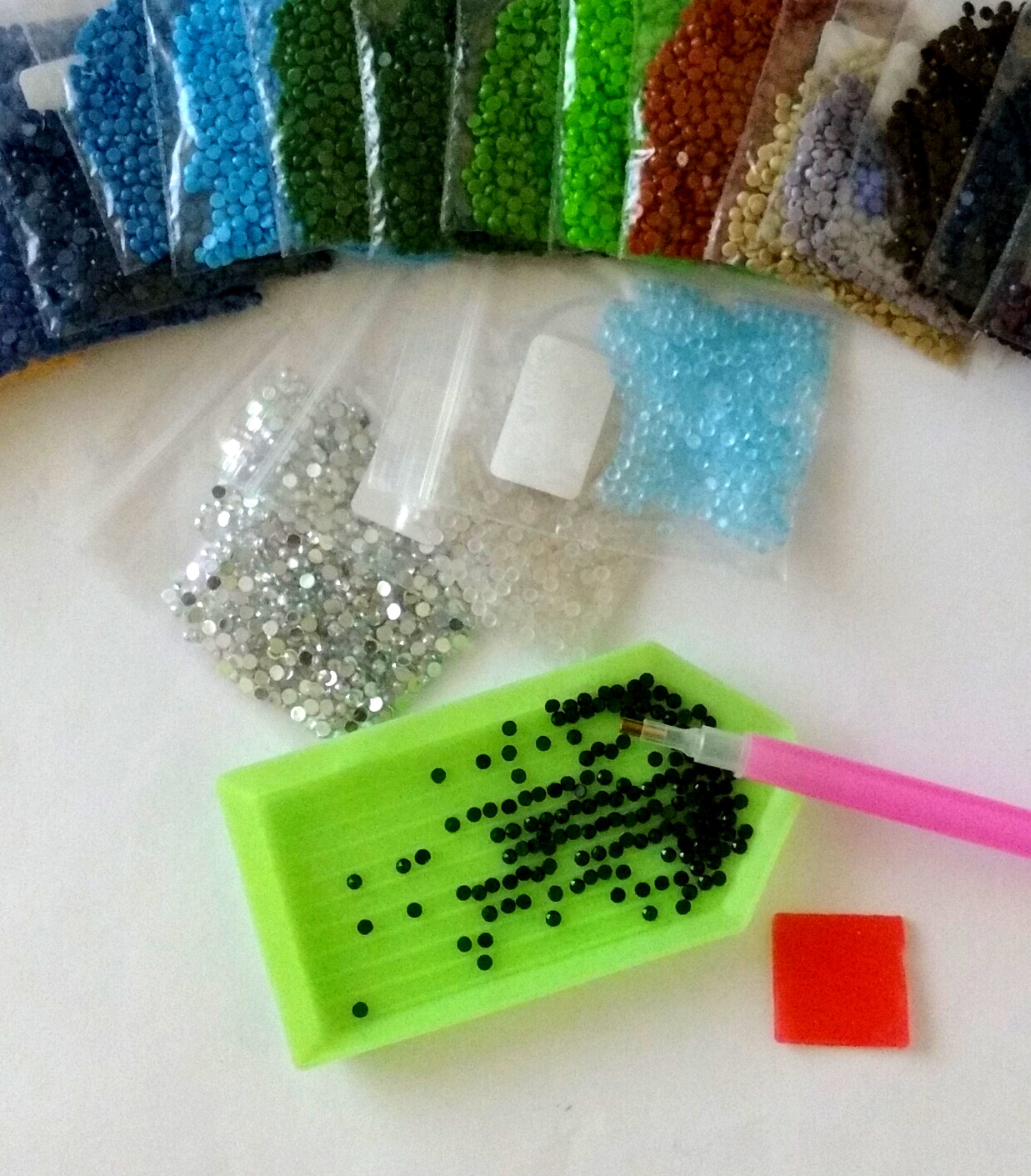 Алмазная мозаика неоновая "Сладкая мечта", 30*40см, без подрамника, в кор. 42*6,5*4см, ТМ Dreamtoys