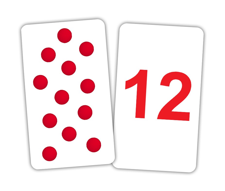 Карточки Игры-парочки "Счет" 15 пар карточек на русском, в пак.13*10см, ТМ Вундеркинд с пеленок, Украина