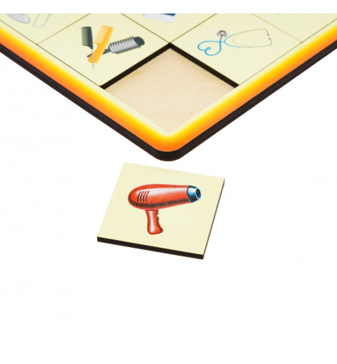 Сортер: "Ассоциации-профессии", 31*24см, ТМ Ань-Янь, Украина