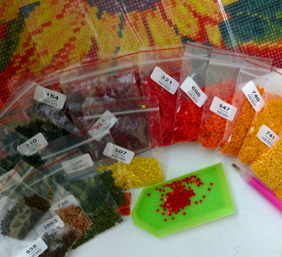 Алмазная мозаика "Принцесса" 30*40см, на подрамнике, в кор. 41*31*2,5см, ТМ Dreamtoys