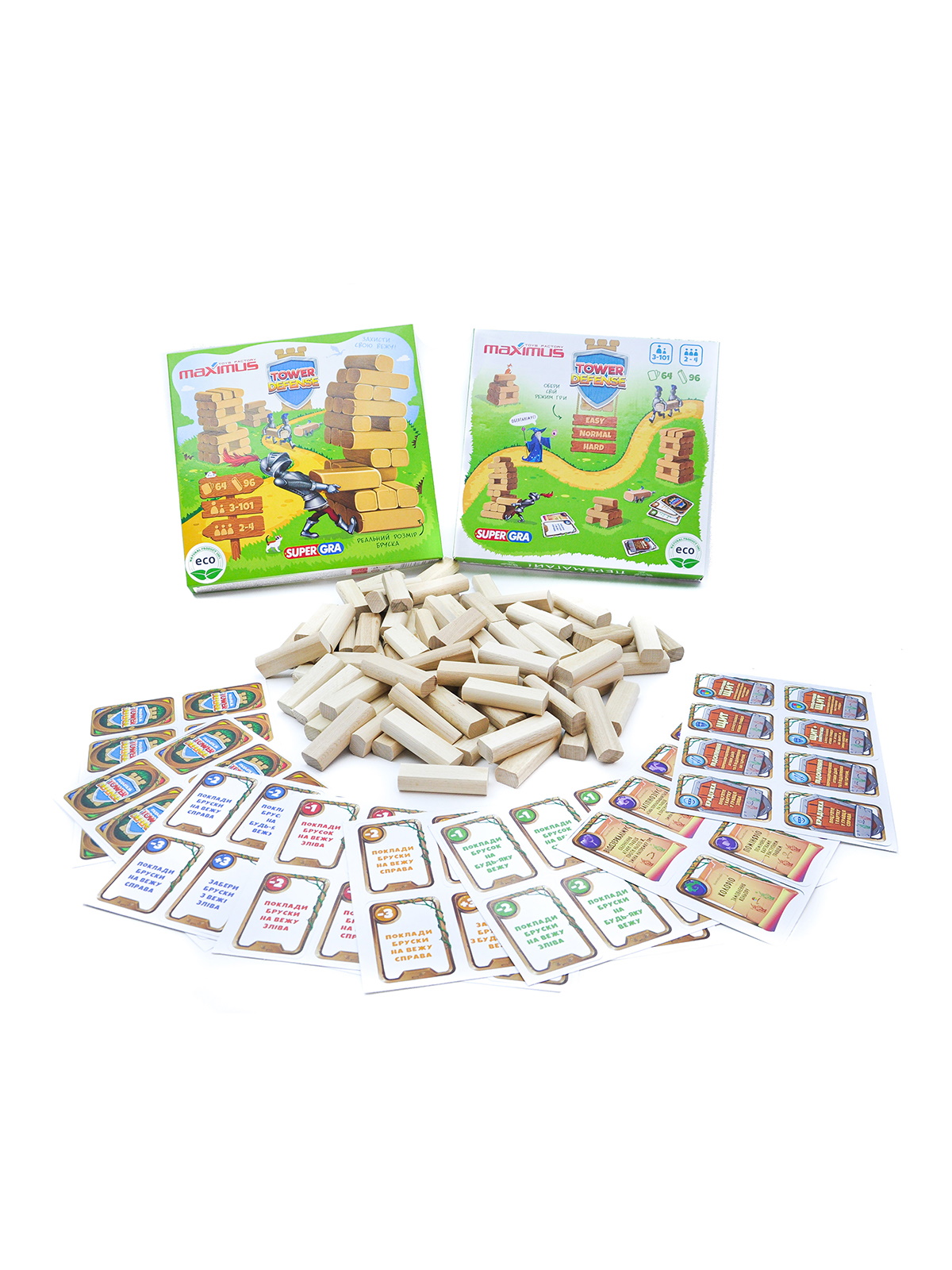 Настільна гра "TOWER DEFENSE", кор. 30*30*3,5 см, ТМ MAXIMUS, Україна