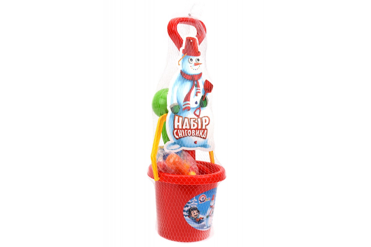 Набір для сніговика, сітка 50*21,5*19см, ТМ Технок, Україна
