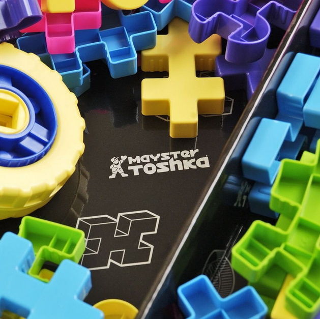 Конструктор "Майстер "ТОШКА" 104 дет., в кор. 35*30*6см, ТМ Юніка, Україна