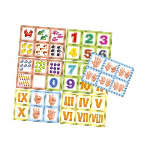 Пазл-сортер "SMART РАХУНОК", планш. 16*11*4см, ТМ UBumblebees, Украина