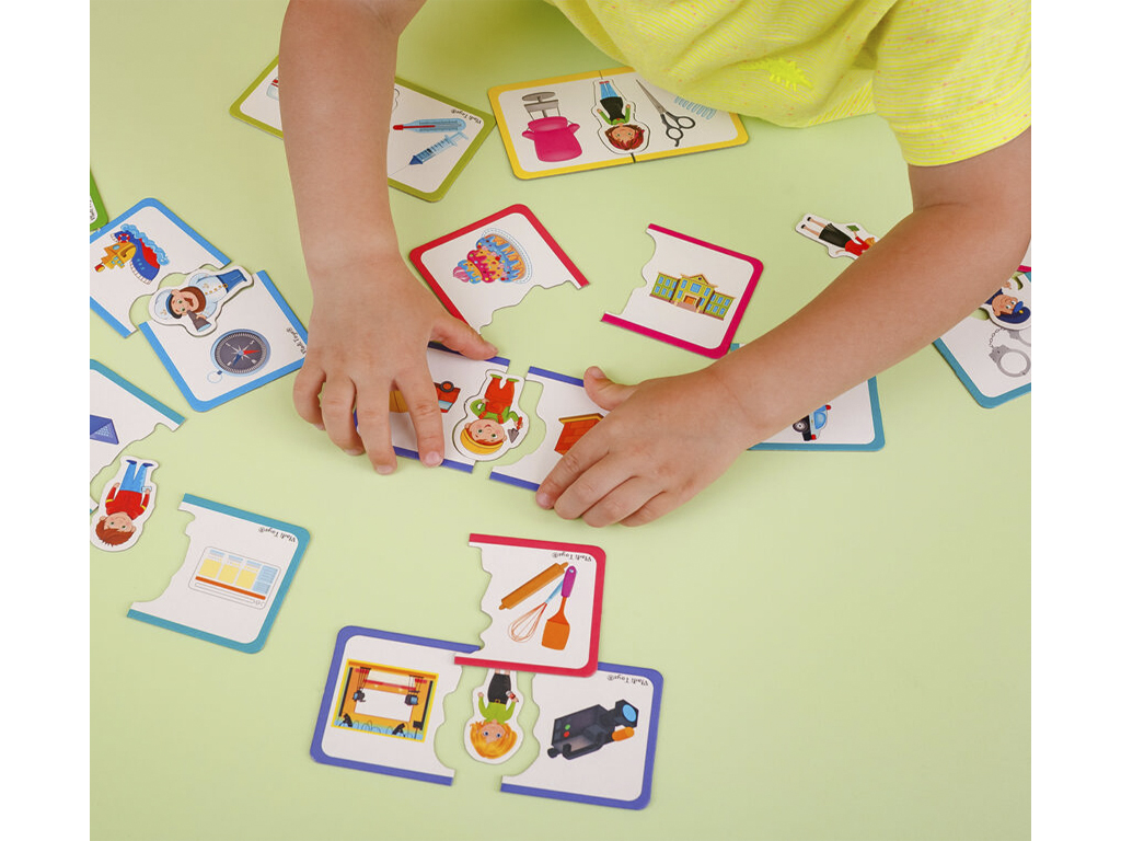 Мини-развивашка "У світі професій" укр., в кор. 17*16*5см, ТМ Vladi Toys, Украина