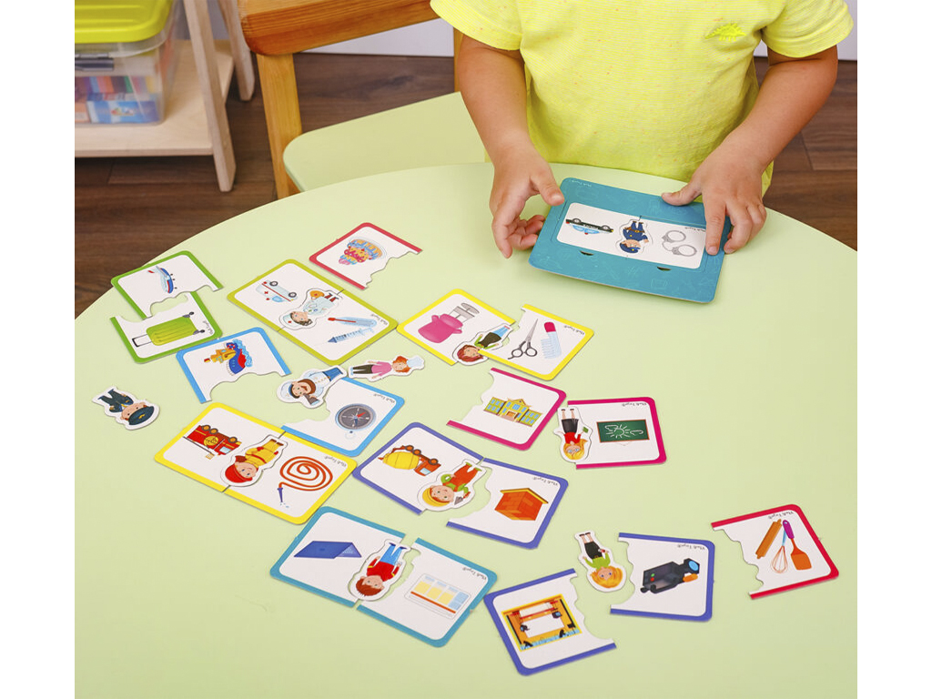 Мини-развивашка "У світі професій" укр., в кор. 17*16*5см, ТМ Vladi Toys, Украина