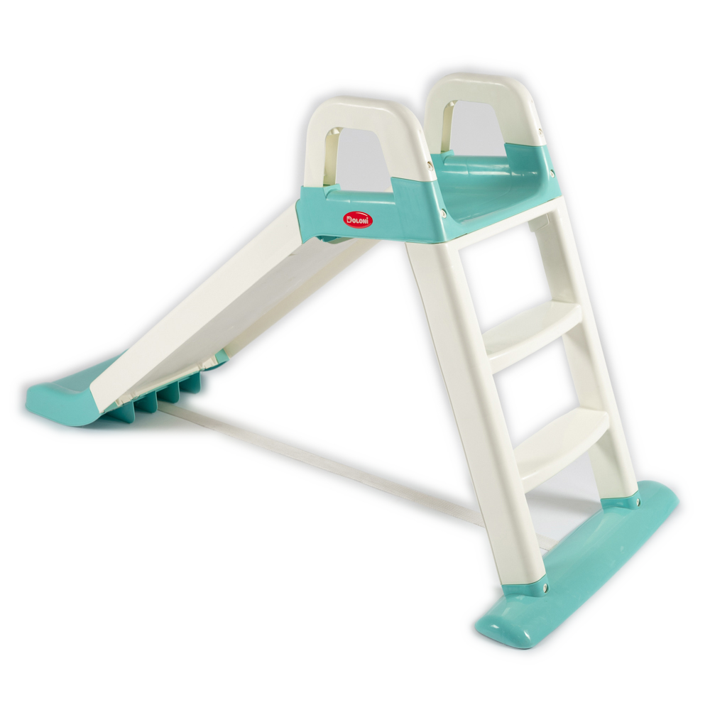 Гірка для катання дітей, 140см, св. бірюзово-кремова, кор. 80*25*44см, ТМ Долоні, Україна