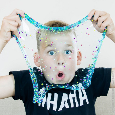 Лизун-антистресс Surprize Egg, TM Lovin, в баночке 9*6см (20шт)