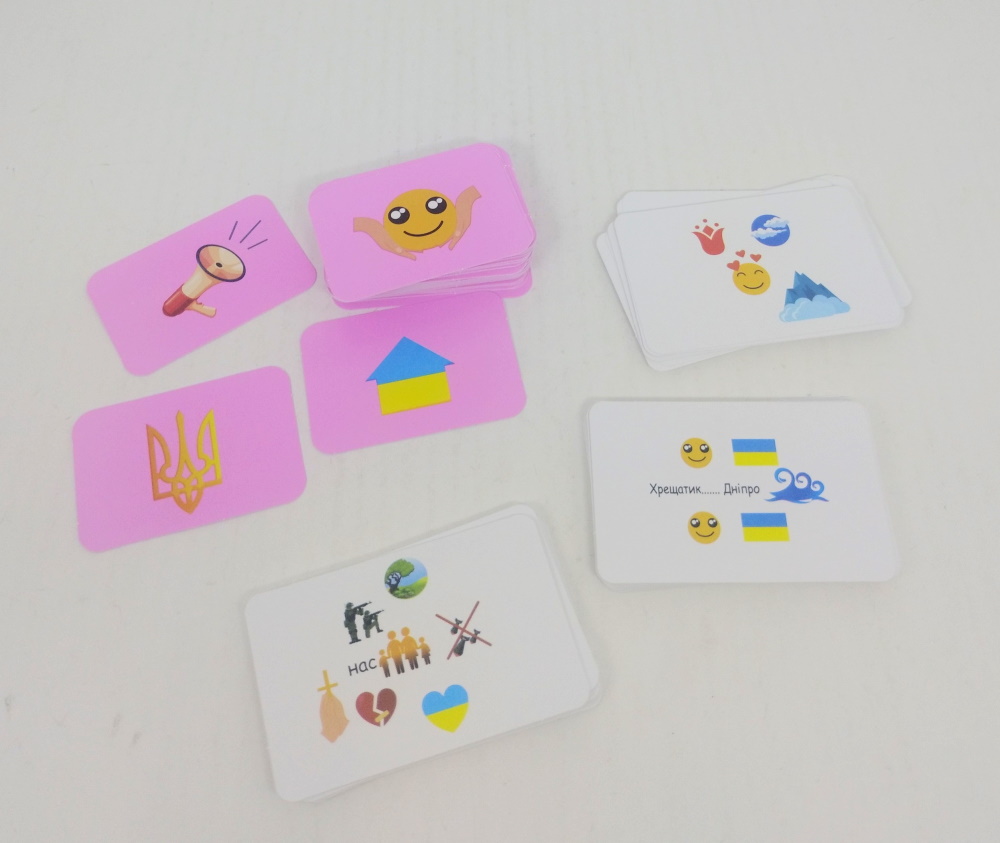 Игра настольная развлекательная "Music Emoji", укр., в кор. 14*10*3см