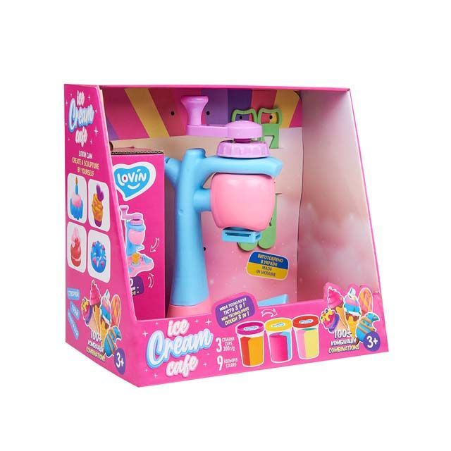 Набор для лепки с тестом Ice Сream Сafe TM Lovin, в кор. 27*29*18см (4шт)
