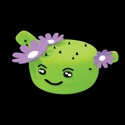 Набір для ліплення з повітяним пластиліном Squishy Cactusita, в кор. 19*20*6см, TM Lovin (10шт)