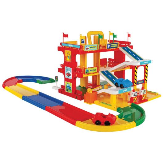 Гараж "Сервис" с дорогой, в кор. 58*15*9см, ТМ Wader