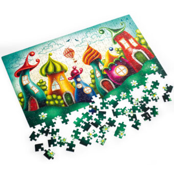 Пазли "Fairytale City", в кор. 32*47см, ТМ Vladi Toys, Україна