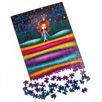 Пазлы "Princess", 260 элементов, в кор. 32*47см, ТМ Vladi Toys, Украина