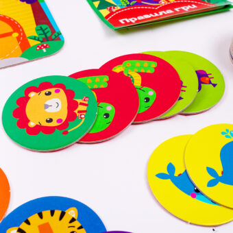Игра настольная "Fisher Price. Мемо" в тубусе (укр), ТМ Vladi Toys, Украина