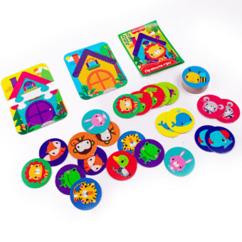 Игра настольная "Fisher Price. Мемо" в тубусе (укр), ТМ Vladi Toys, Украина