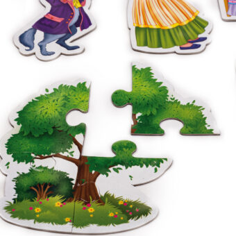 Игра настольная "Магнитный театр. Красная шапочка" (укр), ТМ Vladi Toys, Украина