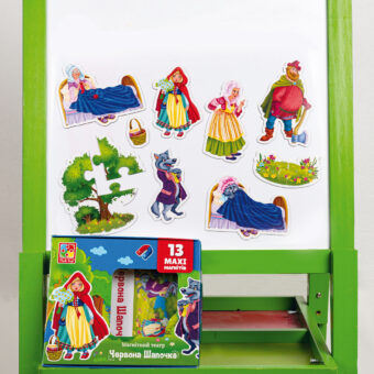 Игра настольная "Магнитный театр. Красная шапочка" (укр), ТМ Vladi Toys, Украина