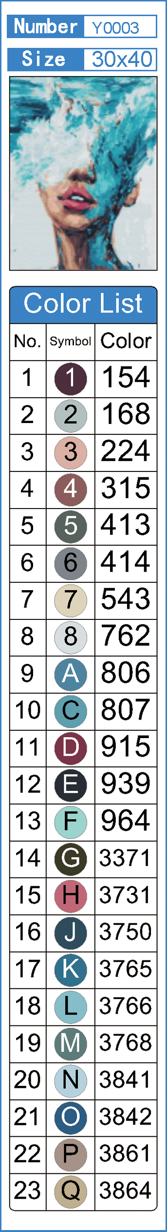 Алмазная мозаика "Океания", 30*40см, на подрамнике, в кор. 31*41*2,5см, ТМ Dreamtoys