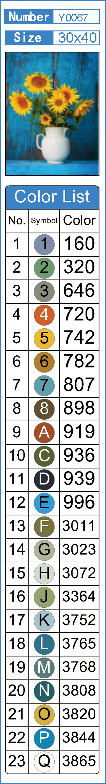 Алмазная мозаика "Утренний букет", 30*40см, на подрамнике, в кор. 31*41*2,5см, ТМ Dreamtoys