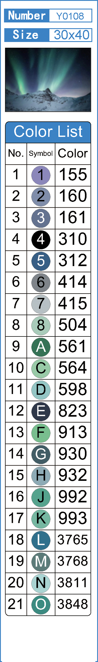 Алмазная мозаика "Аврора", 30*40см, на подрамнике, в кор. 31*41*2,5см, ТМ Dreamtoys