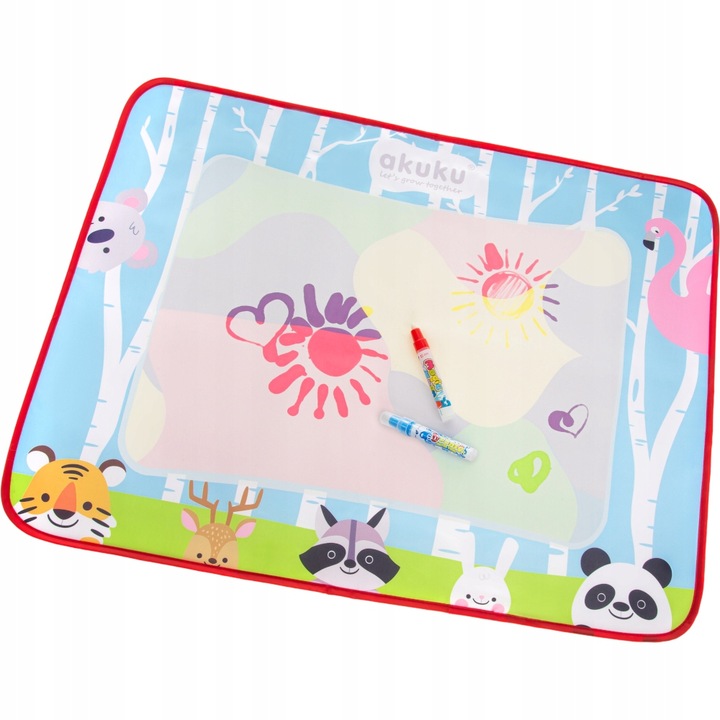 Коврик для рисования водой, в кор. 39*29*4см, ТМ AKUKU, Польша
