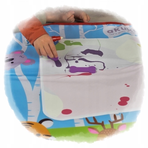 Коврик для рисования водой, в кор. 39*29*4см, ТМ AKUKU, Польша