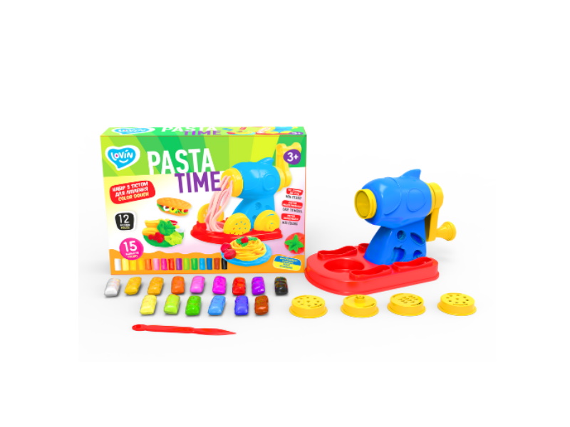 Набор для лепки с тестом Pasta Time TM Lovin, в кор. 30*22*7см (5шт)
