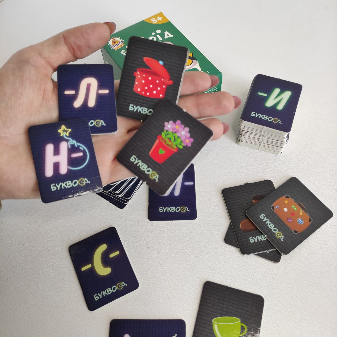 Міні-гра в кишені "Буквоїд" укр., в кор. 8,5*6*4см, ТМ Vladi Toys, Україна