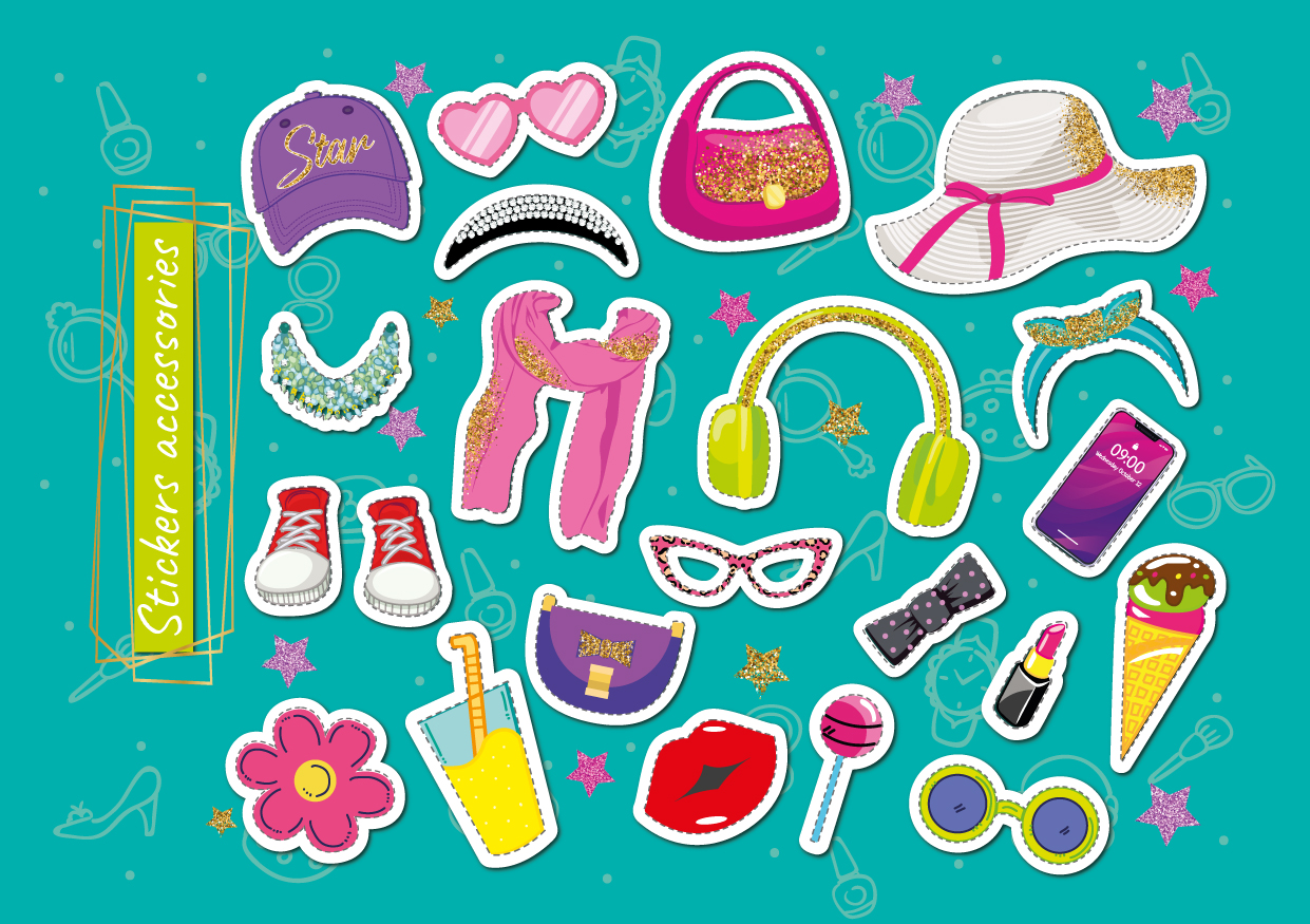 Книжка "Fashion stylist" 12 стор. Мікс, 30*20см, Видавництво Апельсин, Україна