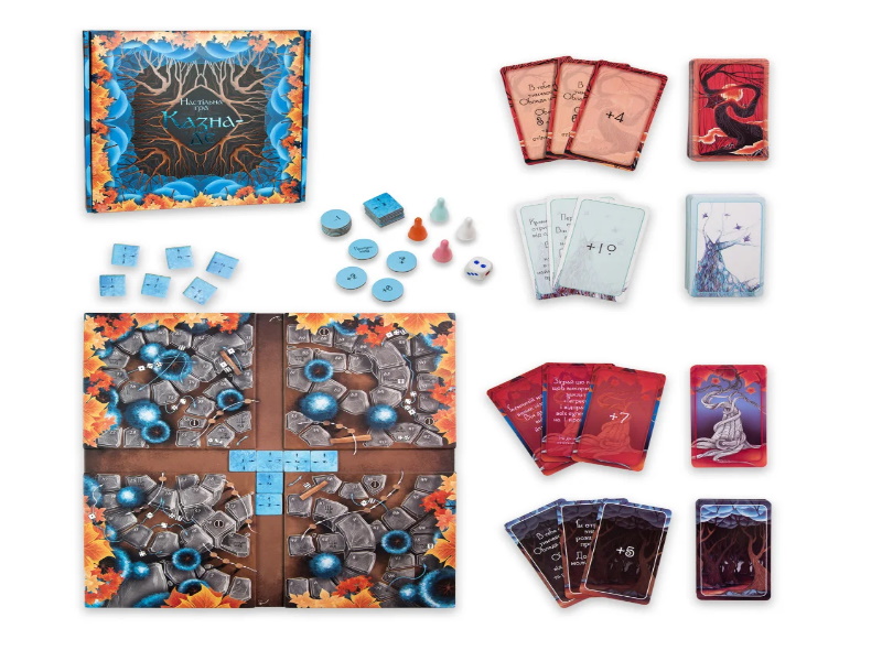 Настільна гра "Казна-де розважальна, українською мовою, у кор. 33*33*5см, ТМ Стратег, Україна