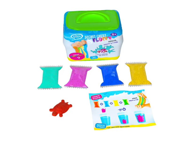 Іграшка-антистрес Secret Chest fluffy, 8*7*7см, ТМ Lovin (15шт)