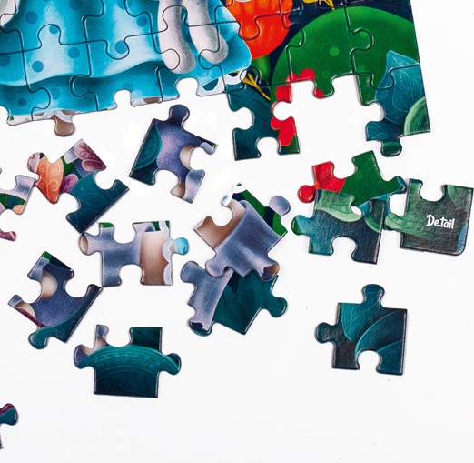 Пазлы "Little bunny doll", по 120эл., в кор. 16*10*3см, ТМ Vladi Toys, Украина