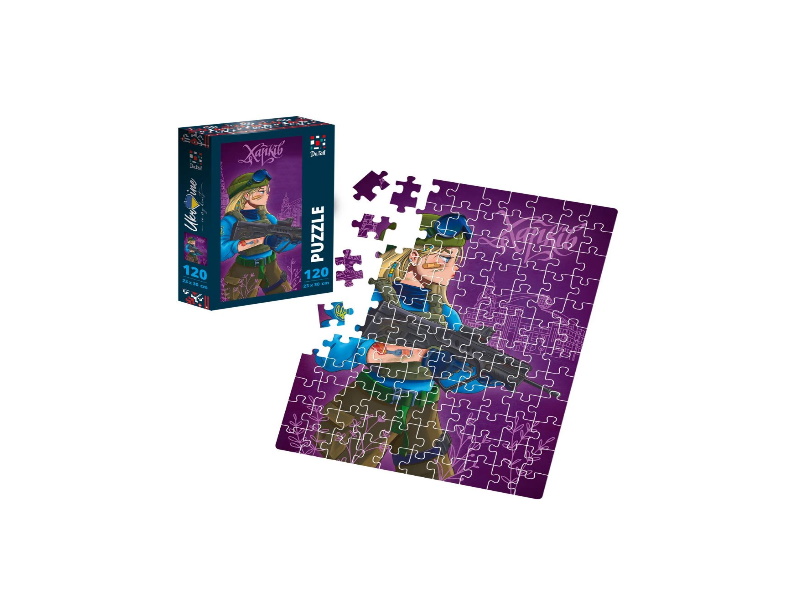 Пазлы "Kharkiv", по 120эл., в кор. 16*10*3см, ТМ Vladi Toys, Украина