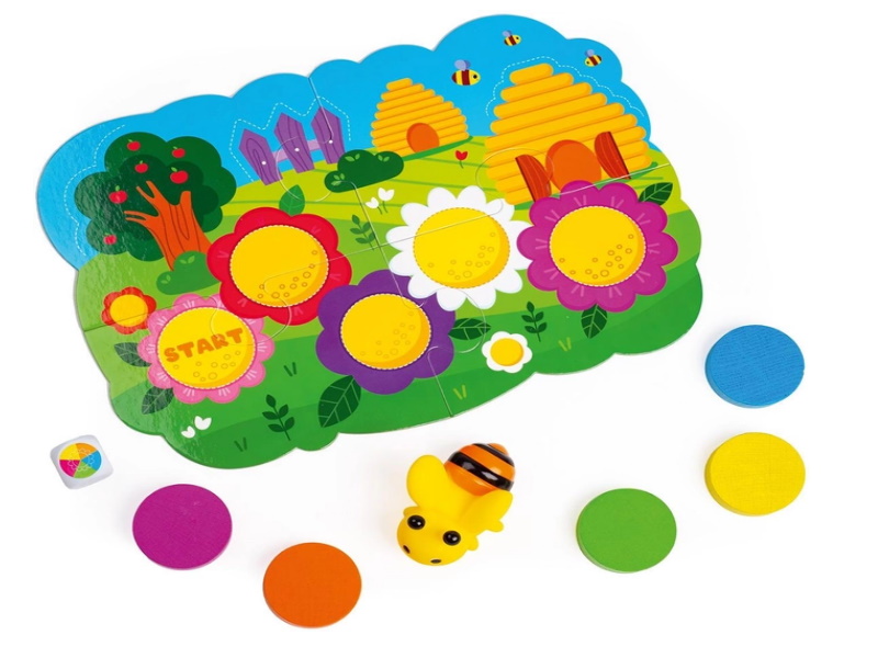 Гра настільна "Бджілка Еммі", укр., у кор. 22*22*6см, ТМ Vladi Toys, Україна