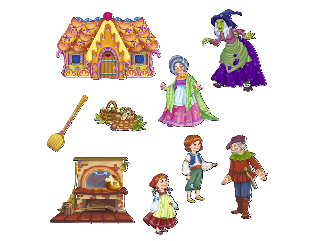 Гра настільна "Магнітний театр. Пряникова хатинка", укр., ТМ Vladi Toys, Україна