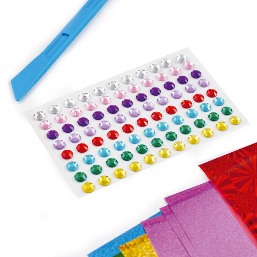 Набор для творчества "Foil Art. Шалені індіанці", укр., в кор. 21*21*5см, ТМ Vladi Toys, Украина