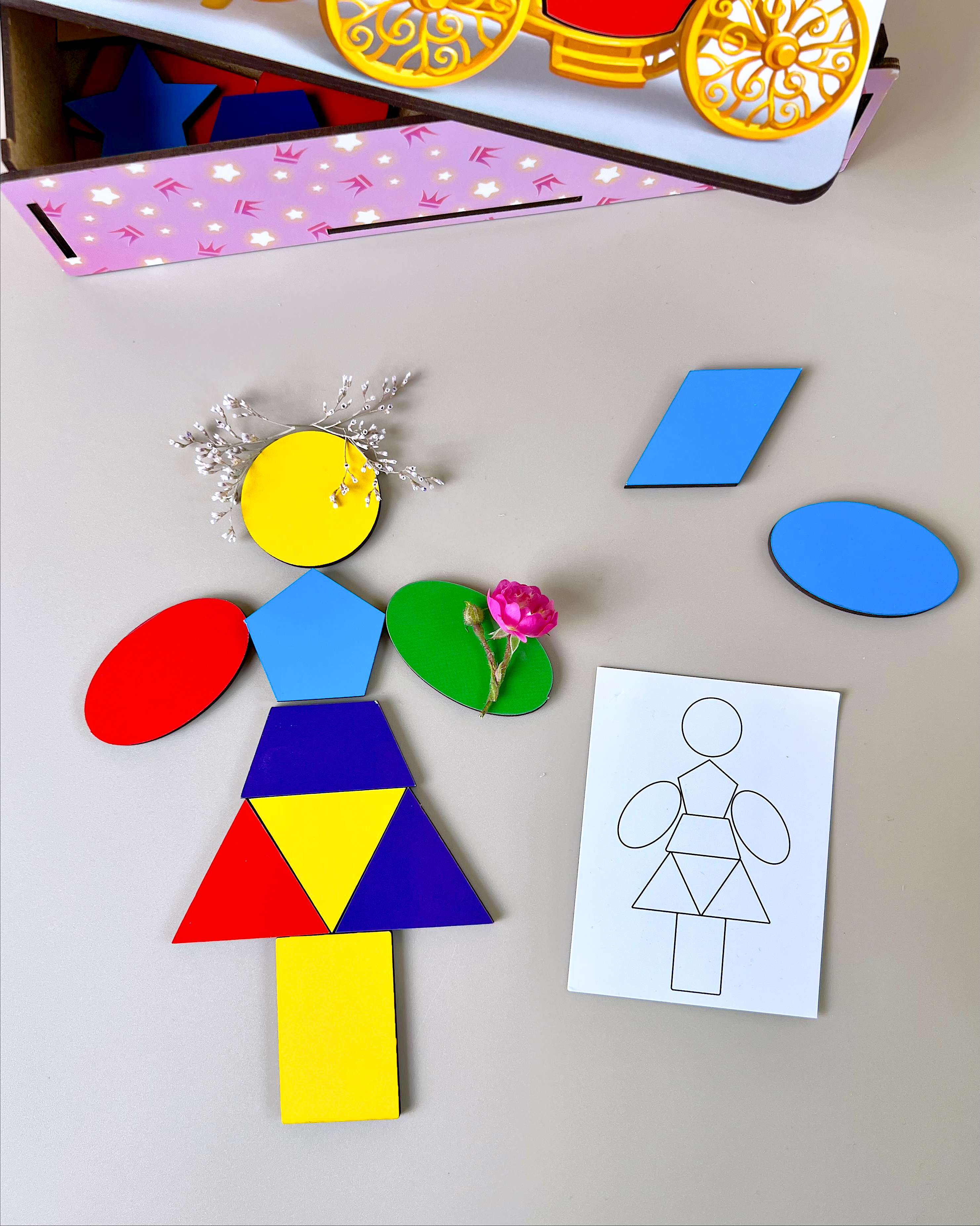 Танграм "Фея", ТМ UBumblebees, Украина