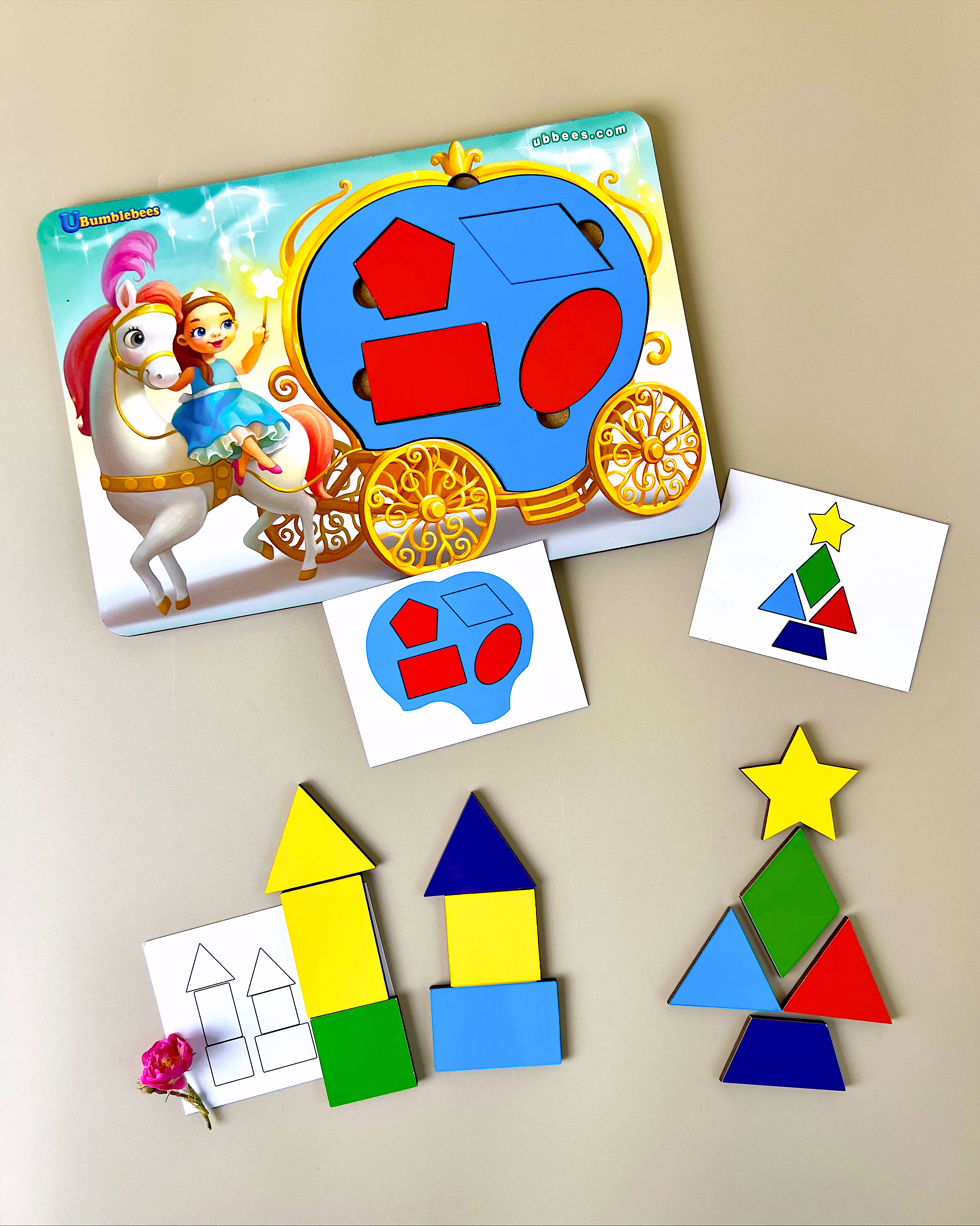 Танграм "Фея", ТМ UBumblebees, Украина