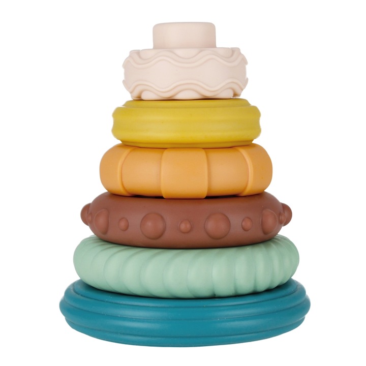 Пирамидка пастельная, 12*9см, ТМ Bam Bam, Польша