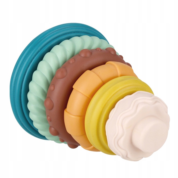 Пирамидка пастельная, 12*9см, ТМ Bam Bam, Польша