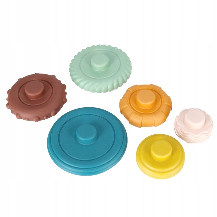 Пирамидка пастельная, 12*9см, ТМ Bam Bam, Польша